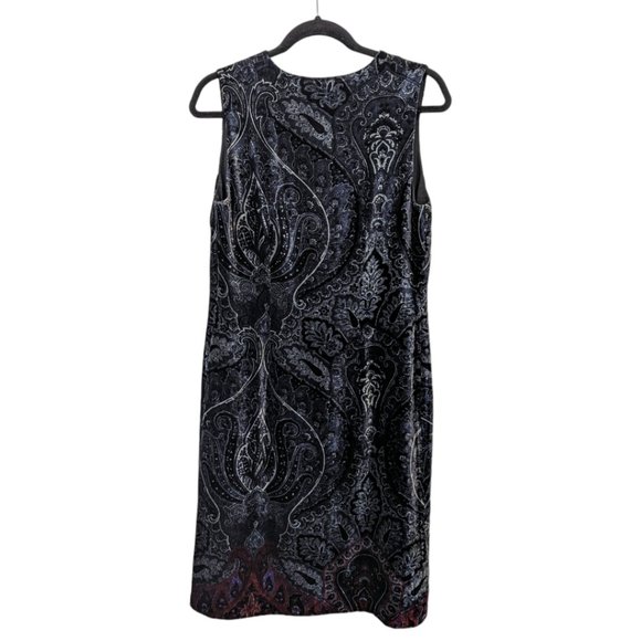 Sportmax Vintage Velvet Paisley Dress - Picture 2 of 7